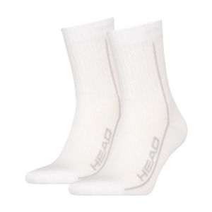 HEAD Performance Crew x 2 Calze - White