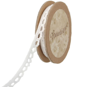Dentelle blanche -  8 mm x 5 mètres
