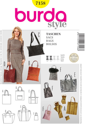 Patron de sacs - Burda 7158