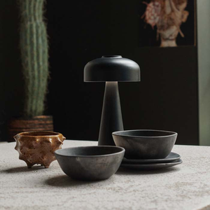 Adelaide Portable Table Lamp, Black