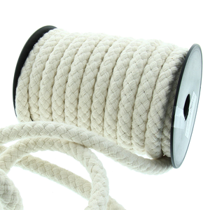 Cordon coton pour anse de sac 15 mm - Naturel