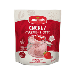 Overnight Oats - Strawberry Energy - Gluten Free (Linwoods) 300g