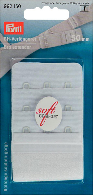 Extensor de sutiã - 50 mm - 3 colchetes