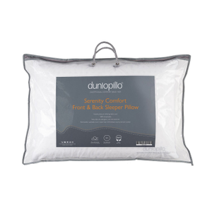 Dunlopillo Serenity Deluxe Slim Profile Latex Pillow - Firm Support