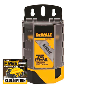 DeWalt DHT711004 Induction Hardened Utility Blades (75 Pack)