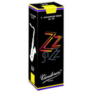 Vandoren ZZ Tenor Saxophone Reeds, 2.5 (5 Pack)
