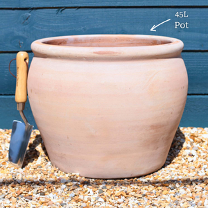 Handmade Frost-Resistant Terracotta Pot