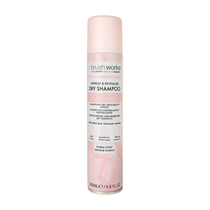 Brushworks Refresh & Revitalise Floral Dry Shampoo 200ml