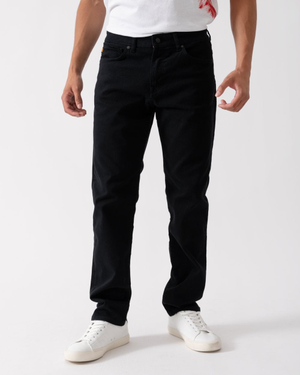 BOSS Orange Re.Maine Mens Regular Fit Comfort Stretch Jeans - Black 003