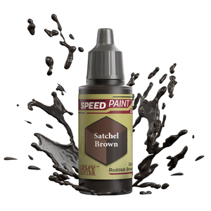 The Army Painter Speedpaint: Satchel Brown 18ml Acrylic Paint WP2068