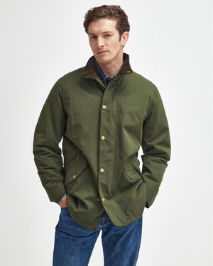 Barbour Winter Spoonbill Mens Waterproof Jacket - Olive