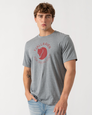 Fjallraven Fox Mens T-Shirt - Grey Melange 051