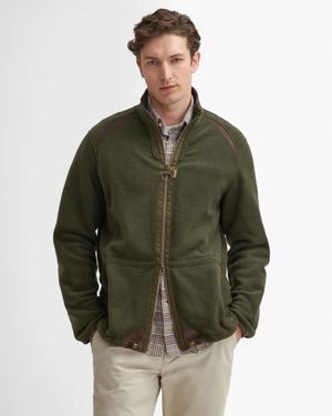 Barbour Langdale Mens Fleece Jacket - Forest