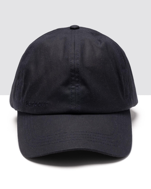 Barbour Mens Wax Sports Cap - Navy