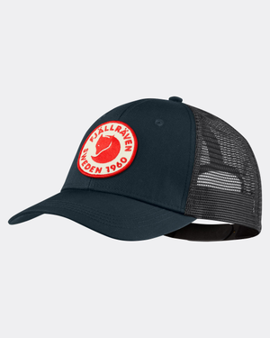 Fjallraven 1960 Logo Unisex Langtradarkeps - Dark Navy 555