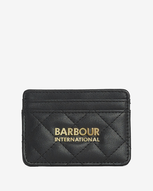 Barbour International Aurora Womens Card Holder - Black