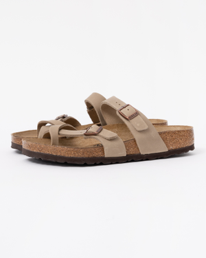 Birkenstock Mayari Oiled Nubuck Womens Sandals - Tobacco Brown