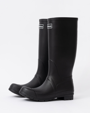 Barbour Abbey Womens Wellingtons - Black