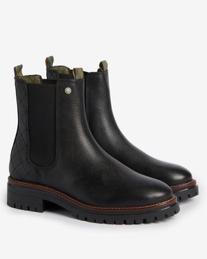 Barbour Evie Womens Chelsea Boots - Black