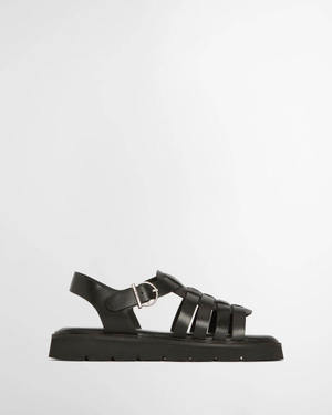 Barbour Otterburn Womens Sandals - Black