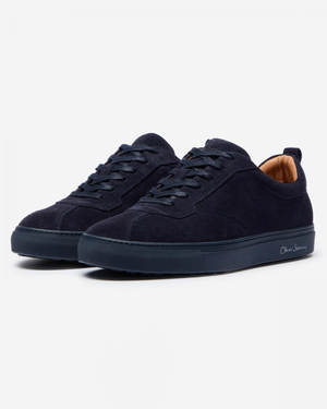 Oliver Sweeney Ermida Mens Suede Trainers - Navy
