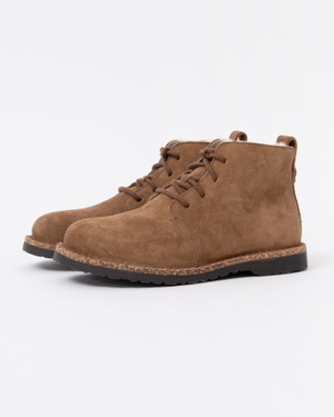 Birkenstock Uppsala Mid Shearling Suede Womens Boots - Dark Tea
