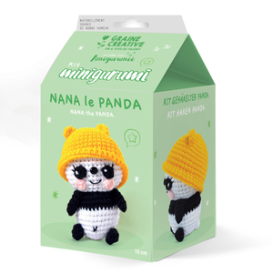 Kit crochet minigurumi - Nana le panda