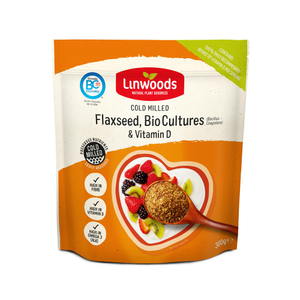 Milled Flaxseed with Bio Cultures & Vitamin D (Linwoods) 360g