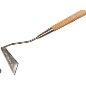 Kent & Stowe Stainless Steel Long Handled 3-Edged Hoe