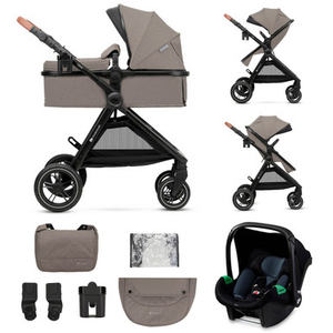 Kinderkraft Esme 3-in-1 Travel System - Sand Beige