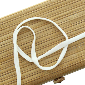 Cordon spaghetti lycra 5 mm - Ivoire