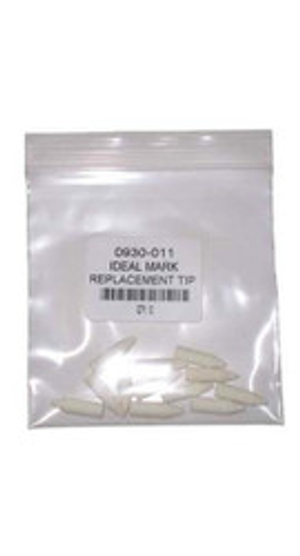 Ideal Mark Replacement Tip, Bullet Style  (12 tips per package)