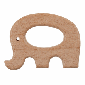 Anneau de dentition en bois - Éléphant