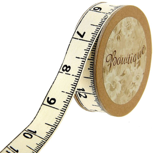 Ruban coton mètre de couture - 15 mm x 5 m