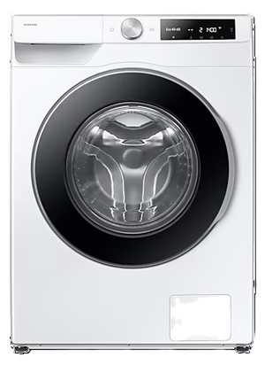 SAMSUNG 9KG WHITE AUTODOSE 1400 SPIN WASHER