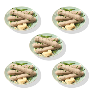 Jumbo Cheddar and Chive Pork Sausages - 20 x 100g