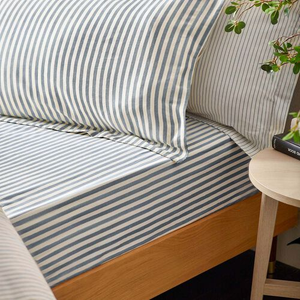 HEBDEN King Fitted Sheet Navy