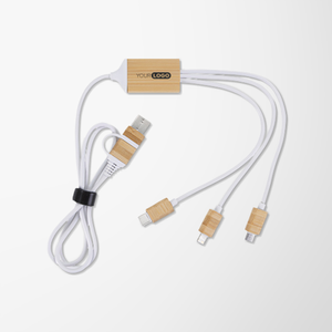 BambooTunes 5-in-1 Charging Cable