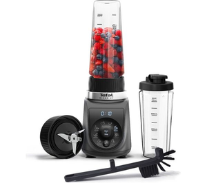 Tefal BL190EG0 Blend Up Tabletop Mini Blender & Smoothie Maker 0.7L 1000W Grey