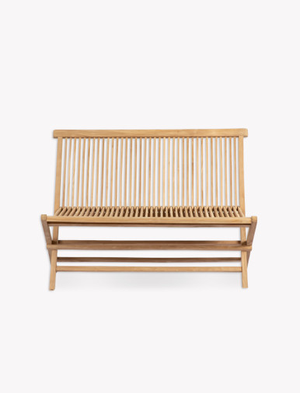 Netherton Teak Folding Bench 2 Seater 120cm
