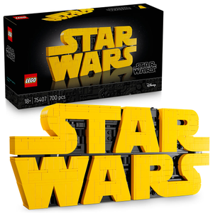 LEGO Star Wars 75407 Brick-Built Star Wars Logo Age 18+ 700pcs
