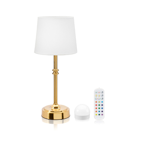 Omniance Siena Rechargeable Wireless Table Lamp with Remote - 1 Lamp, 1 Light Source, 1 Remote