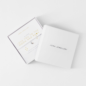 Joma Jewellery  'A Little Love You To The Moon And Back'  - Silver Plated Bracelet