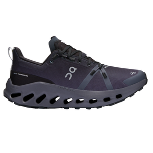 ON Womens Cloudsurfer Trail WP - Black/Eclipse - Trail