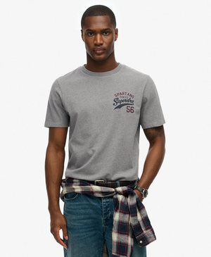 Athletic T-shirt met relaxte pasvorm