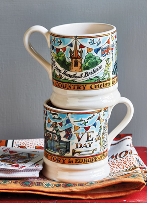 Seconds VE Day Anniversary 1/2 Pint Mug
