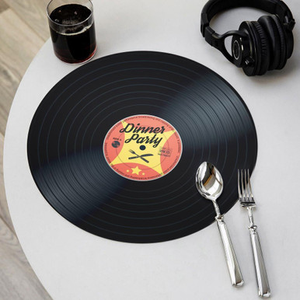 Vinyl Record Placemats