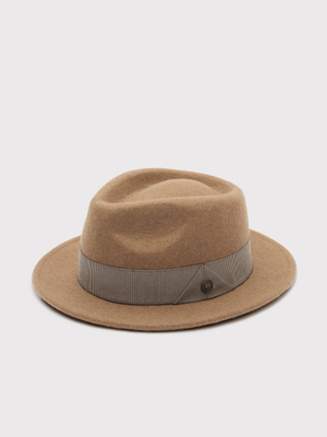 Camel Wool Felt Hat
