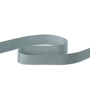 Ruban gros grain - Gris moyen