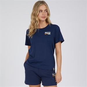 Lagooners Womens North West T-Shirt And Shorts Navy